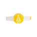 PULSEIRA DE SILICONE - APARECIDA - BRANCO COM AMARELO