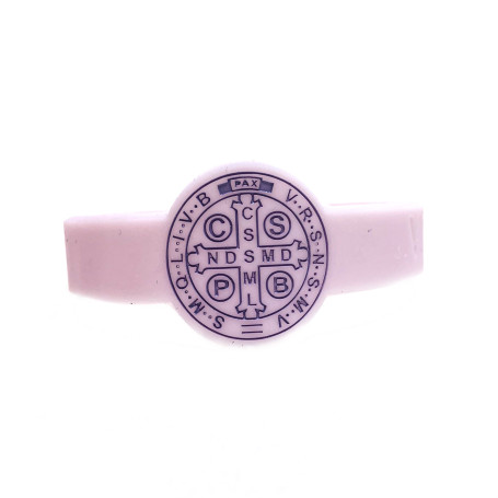 PULSEIRA DE SILICONE - SÃO BENTO - LILÁS