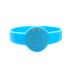 PULSEIRA DE SILICONE - SÃO BENTO - AZUL CLARO