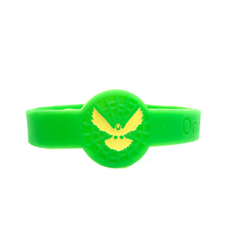 PULSEIRA DE SILICONE - ESPÍRITO SANTO - VERDE 