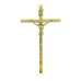 CRUCIFIXO MINI - CRUZ CHATA - DOURADO - 19X11