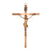 CRUCIFIXO GRANDE - CRUZ CHATA LARGA - COBRE VELHO - 36X21