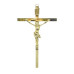 CRUCIFIXO GRANDE - CRUZ CHATA LARGA - DOURADO - 36X21 CRUCIFIXO GRANDE - CRUZ CHATA LARGA - DOURADO - 36X21