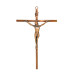 CRUCIFIXO PEQUENO - CRUZ CHATA - COBRE VELHO - 24X15