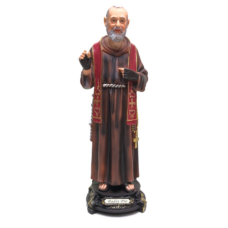 IMAGEM SÃO PADRE PIO - 40CM