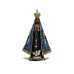 IMAGEM NOSSA SENHORA APARECIDA - MANTO COM DETALHES - 23CM