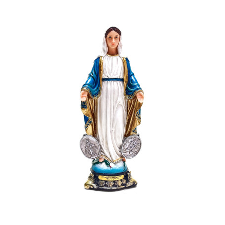 IMAGEM NOSSA SENHORA DAS GRAÇAS - 20CM - COM MEDALHA MILAGROSA