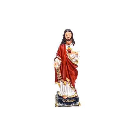 IMAGEM SAGRADO CORAÇÃO DE JESUS - 12,5CM