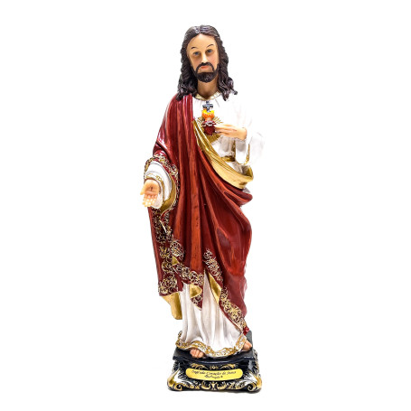 IMAGEM SAGRADO CORAÇÃO DE JESUS - 30CM