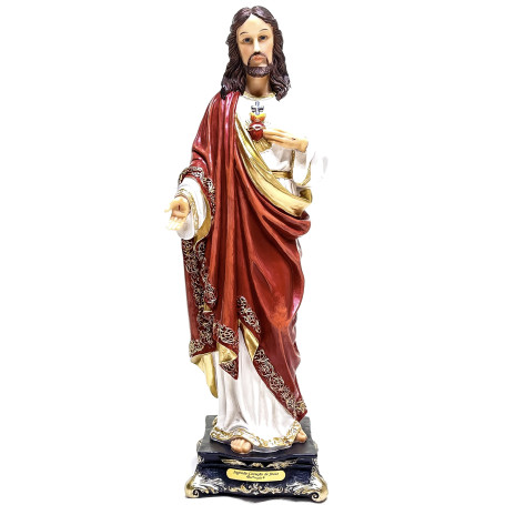 IMAGEM SAGRADO CORAÇÃO DE JESUS - 40CM