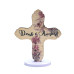 CRUZ DE MESA - DEUS É AMOR - FLORAL