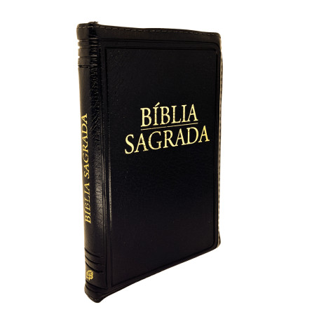BÍBLIA SAGRADA - ZÍPER PRETA - PAULINAS