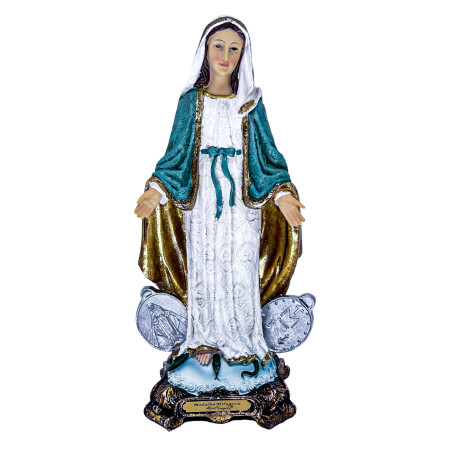 IMAGEM - NOSSA SENHORA  DAS GRAÇAS - BARROCA - 29CM 