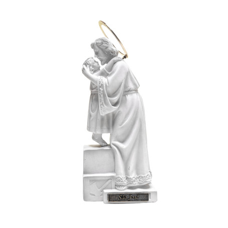 IMAGEM DE MÁRMORE - JOSÉ AFETUOSO - 22CM
