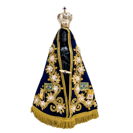 IMAGEM RÉPLICA DE NOSSA SENHORA APARECIDA - 42CM