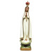 IMAGEM NOSSA SENHORA DE FÁTIMA - 43CM - COROA COM VELUDO VERMELHO