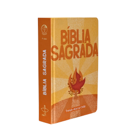 BÍBLIA CNBB - CAPA LARANJA - JOVEM