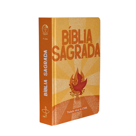 BÍBLIA CNBB - CAPA LARANJA - JOVEM