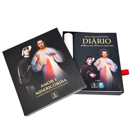 BOX - DIÁRIO DE SANTA FAUSTINA - CAPA NORMAL 