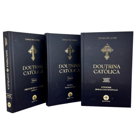 COMBO DOUTRINA CATÓLICA - 3 VOLUMES