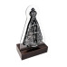 ADORNO DE ACRÍLICO - NOSSA SENHORA APARECIDA - PRATA - 12CM