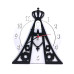 RELÓGIO NOSSA SENHORA APARECIDA - BRANCO - 29CM
