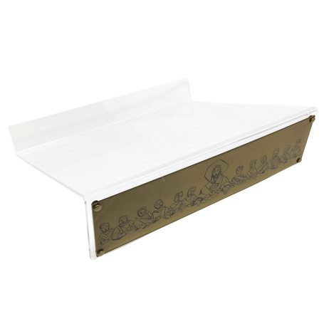 PORTA BÍBLIA - ACRÍLICO - SANTA CEIA - 30CM 