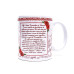 CANECA DE CERÂMICA - SANTA TEREZINHA