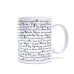 CANECA DE CERÂMICA - SÃO BENTO - BRANCA