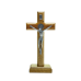 CRUCIFIXO DE MESA - SÃO BENTO - 19CM - ONIX