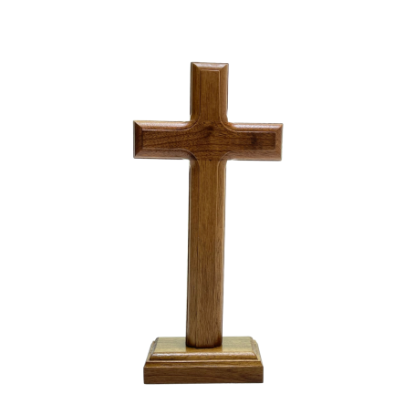 CRUCIFIXO DE MESA - SEM JESUS - 18,5CM