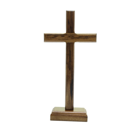 CRUCIFIXO DE MESA - SEM JESUS - 21CM