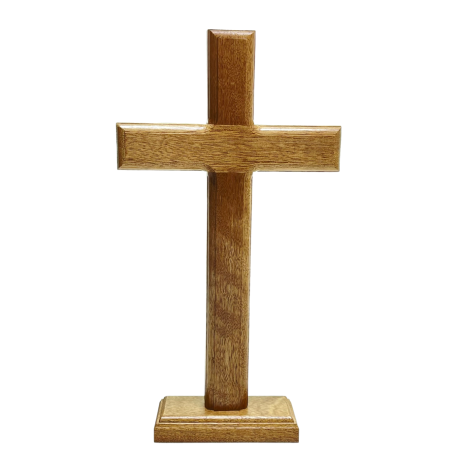 CRUCIFIXO DE MESA - SEM JESUS - 28CM