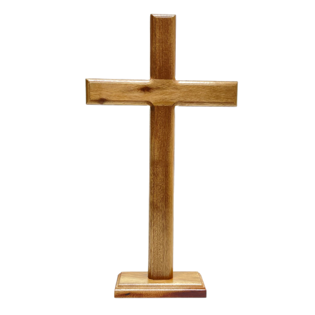 CRUCIFIXO DE MESA - SEM JESUS - 37CM