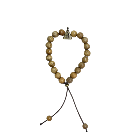 PULSEIRA DE MADEIRA AJUSTÁVEL - APARECIDA