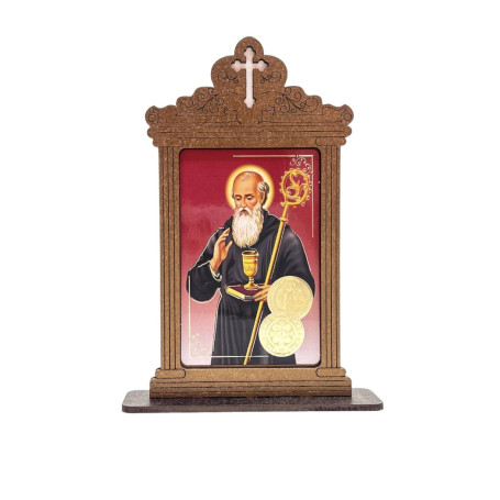 ORATÓRIO DE MESA - SÃO BENTO - 14,5CM