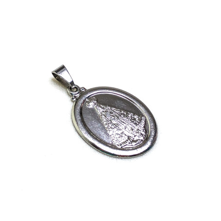 MEDALHA NOSSA SENHORA APARECIDA - AÇO INOX
