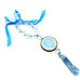 MEDALHÃO DE BERÇO - MADEIRA RESINADA - AZUL