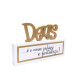 MADEIRINHA DE MESA - DEUS