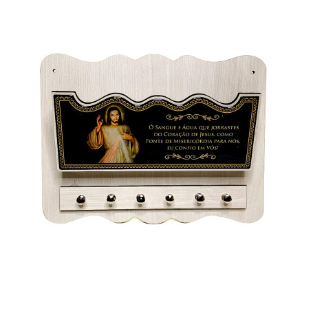 PORTA CHAVES E CARTAS - JESUS MISERICORDIOSO