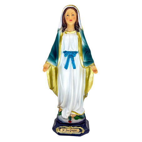 IMAGEM NOSSA SENHORA DAS GRAÇAS - 19CM