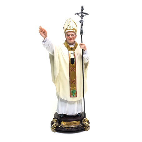 IMAGEM PAPA JOÃO PAULO II - 30CM