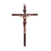 CRUCIFIXO DE PAREDE EM METAL - ROSÊ