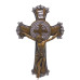CRUCIFIXO DE JESUS COM A MEDALHA DE SÃO BENTO