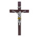 CRUCIFIXO DE PAREDE - JESUS PRATA - 44CM