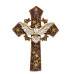 CRUCIFIXO COM ESPÍRITO SANTO - 27CM
