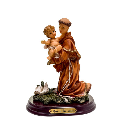 IMAGEM SANTO ANTONIO AJOELHADO - 18CM