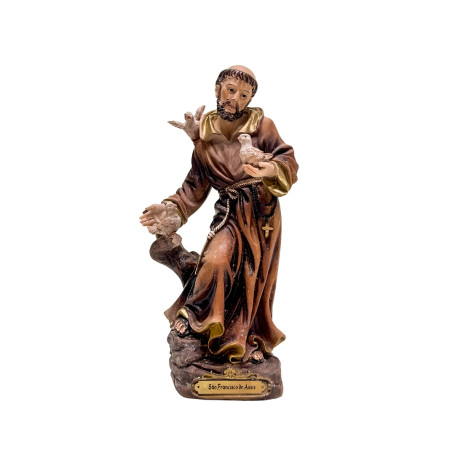 IMAGEM SÃO FRANCISCO DE ASSIS - 19CM
