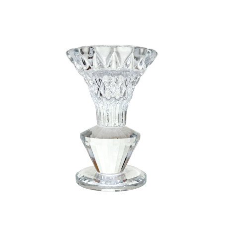 CASTIÇAL DE CRISTAL - 9CM