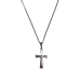 CORRENTE DE AÇO COM CRUCIFIXO 2,5CM 